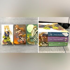 Spice and Wolf Light Novel Bundle Vol 1–3 Isuna Hasekura